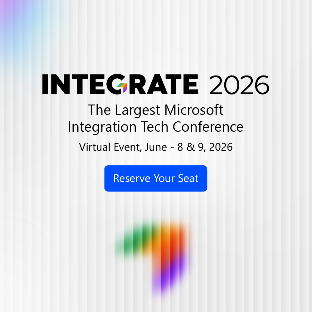 INTEGRATE 2026 - The Largest Microsoft Integration Tech Conference